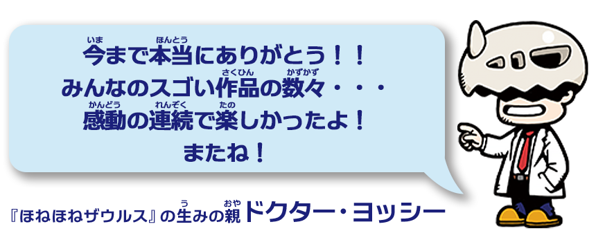 ドクター・ヨッシーからのコメント